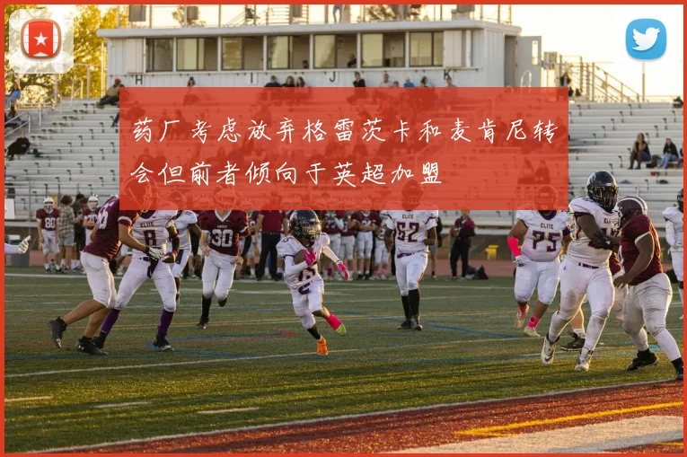 药厂考虑放弃格雷茨卡和麦肯尼转会但前者倾向于英超加盟